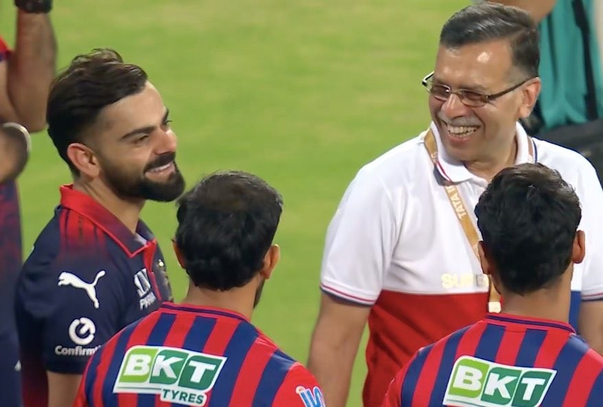 Virat Kohli Meets LSG Owner Sanjiv Goenka After RCB's Win. Pictures Go Viral
