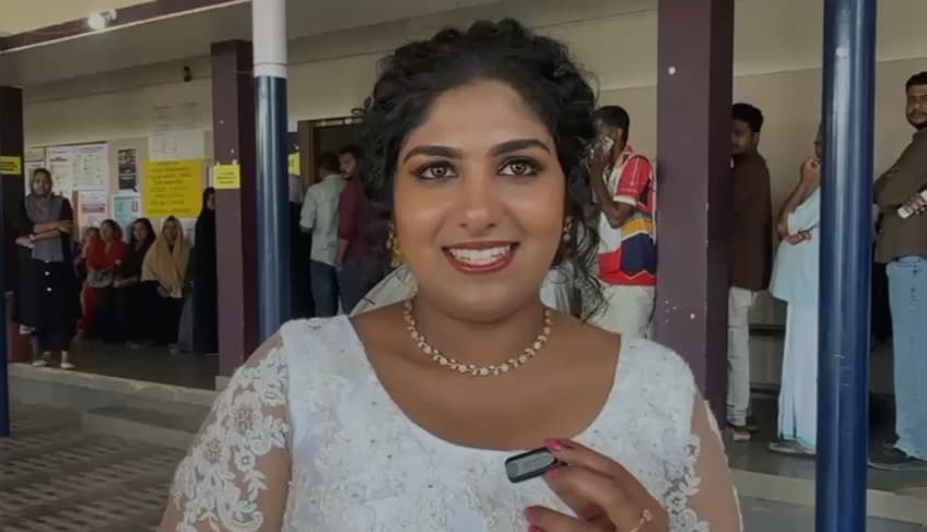 Kerala Assembly Election 2026 bride votes