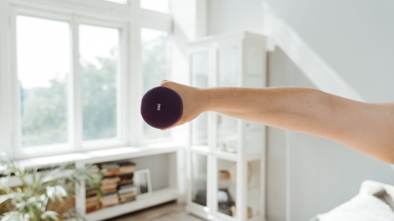 3 Easy Dumbbell Exercises You Can Do At Home