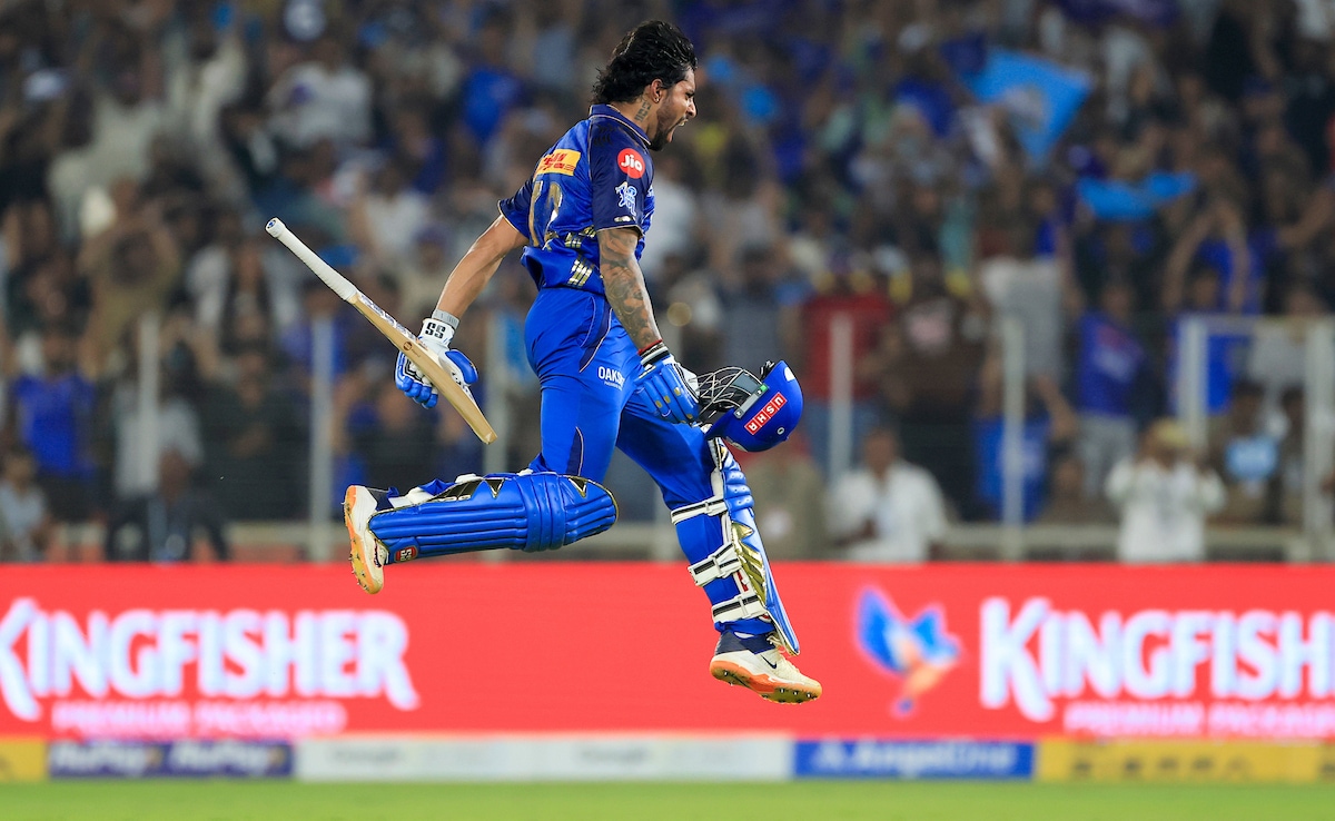 GT vs MI IPL 2026: तिलक वर्मा ने मचाया कोहराम, 45 गेंदों में सेंचुरी ठोक तोड़ा सूर्यकुमार यादव का मेगा रिकॉर्ड