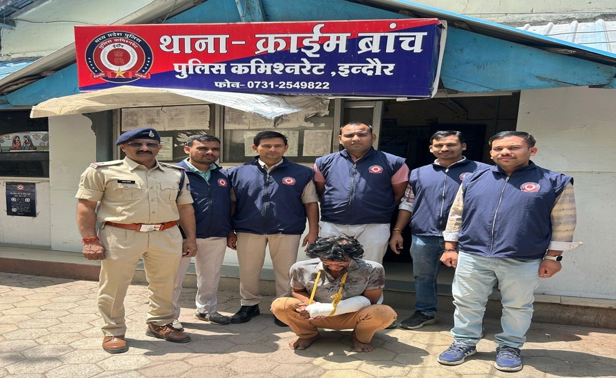 अंतरराज्यीय ड्रग्स तस्कर वसीम खान गिरफ्तार; राजस्थान से इंदौर तक था नेटवर्क, 20+ केस अब 24 ग्राम MD ड्रग मिला