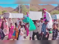 दूल्हा कंधे पर, मेहमानों के सिर पर सामान! पहले नहीं देखी होगी ऐसी बारात, वजह जानकर दिल खुश हो जाएगा
