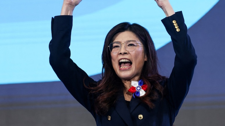 Taiwan Opposition Leader Lands In China, Calls Visit A 'Journey To Peace'
