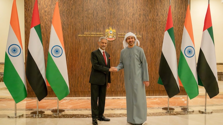 EAM Jaishankar Meets UAE Deputy PM, Discusses Regional Situation