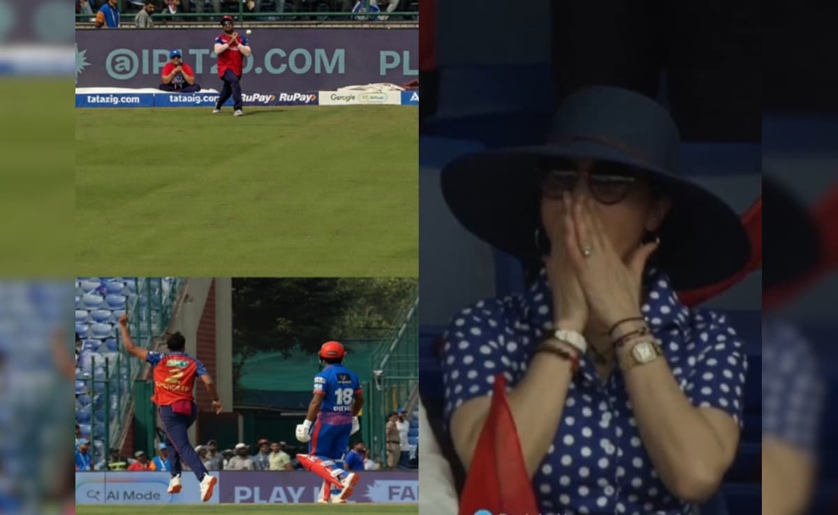 Preity Zinta Stunned, Arshdeep Singh Frustrated After Shashank Singh Drops KL Rahul In DC vs PBKS. watch