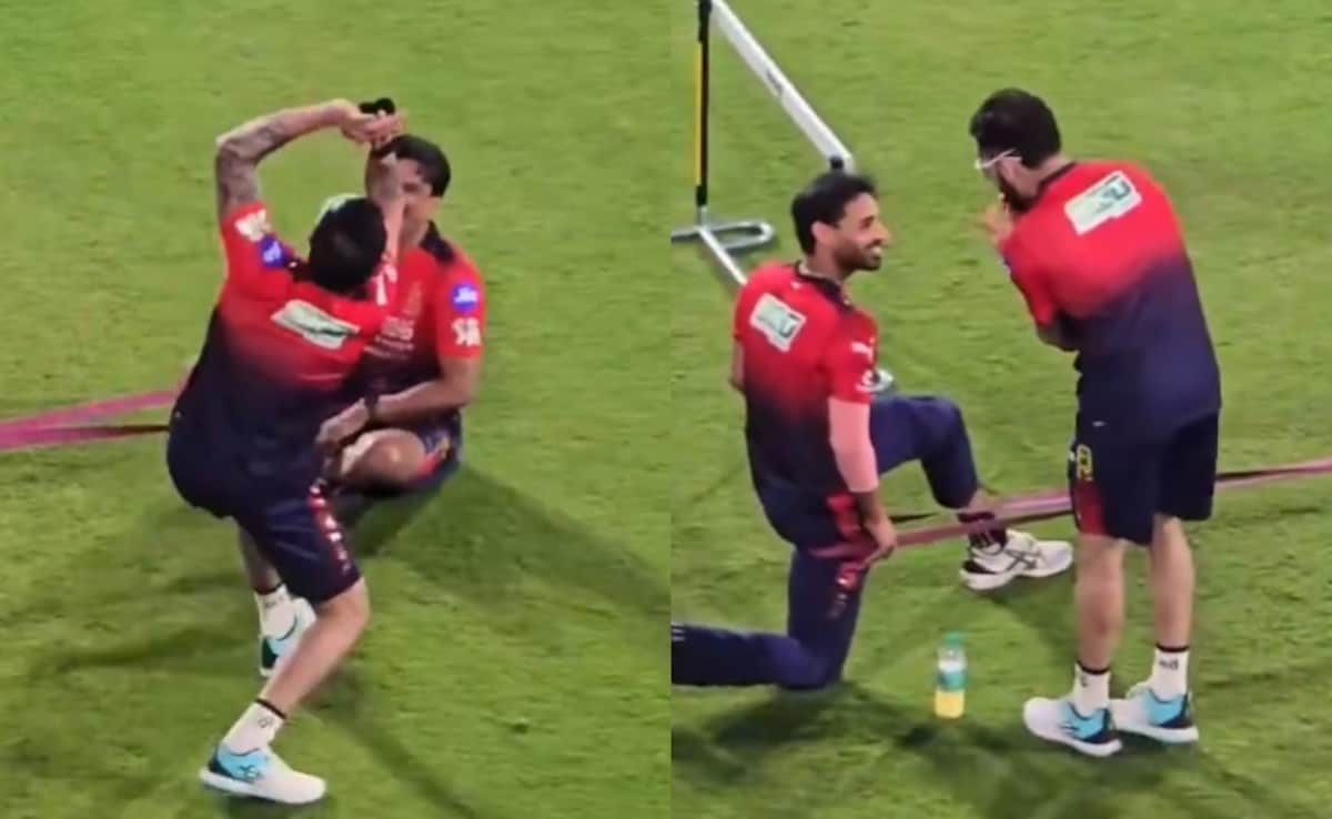 Virat Kohli Pulls Out Famous "<i>Naagin Dance</i>" Celebration; Leaves RCB Teammate, Fans In Splits