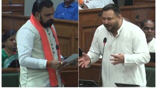 सम्राट चौधरी पगड़ी संभालें, उस पर विजय सिन्हा की नज़र... बिहार विधानसभा में तेजस्वी यादव का तंज