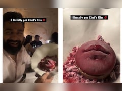 मेन्यू कार्ड का सबसे अतरंगी आइटम! जब प्लेट में सजकर आए गुलाबी होंठ, देखें वायरल वीडियो