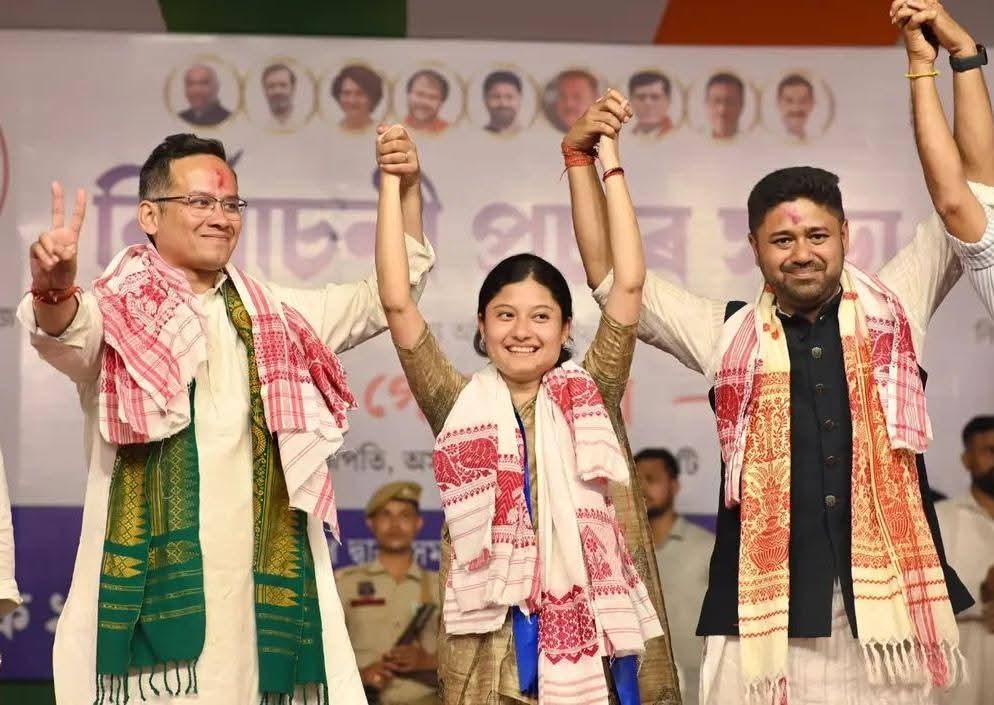 असम चुनाव 2026 : बीफ विवाद के बीच घिरीं सबसे युवा प्रत्याशी कुंकी चौधरी, रैली में हुआ विरोध
