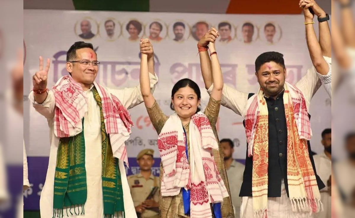 असम चुनाव 2026 : बीफ विवाद के बीच घिरीं सबसे युवा प्रत्याशी कुंकी चौधरी, रैली में हुआ विरोध