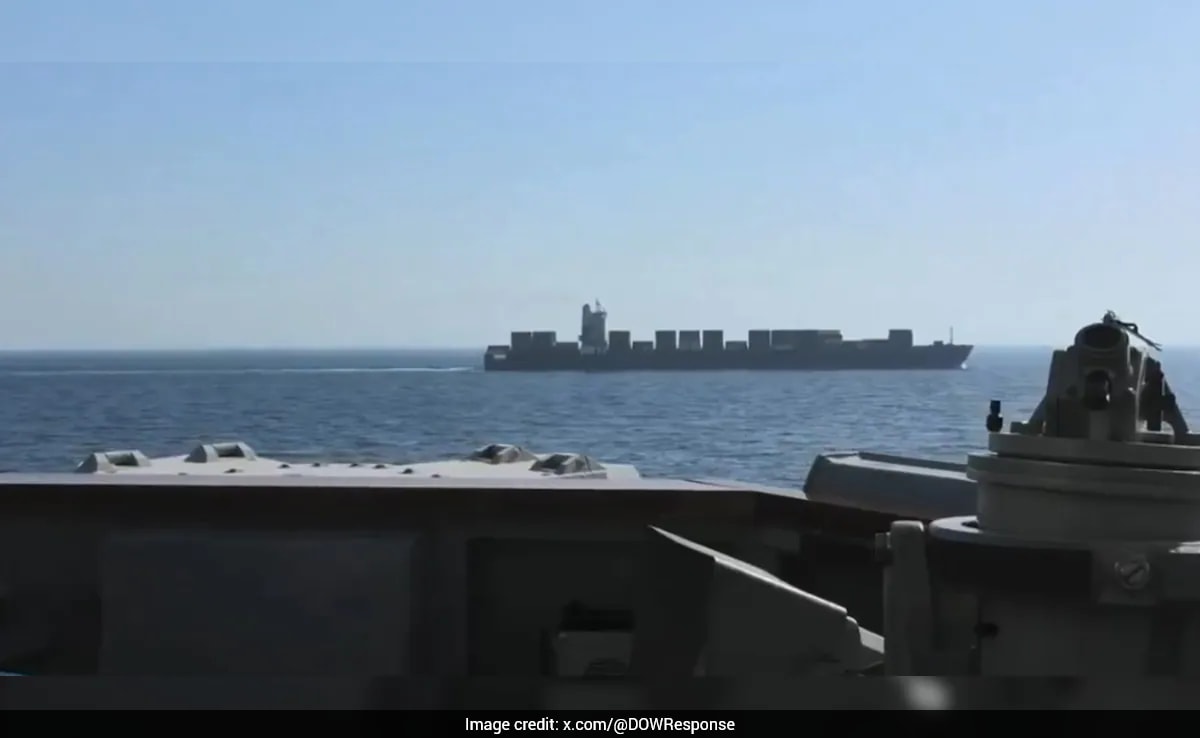 Iran Calls US Seizure Of Cargo Ship Near Hormuz 