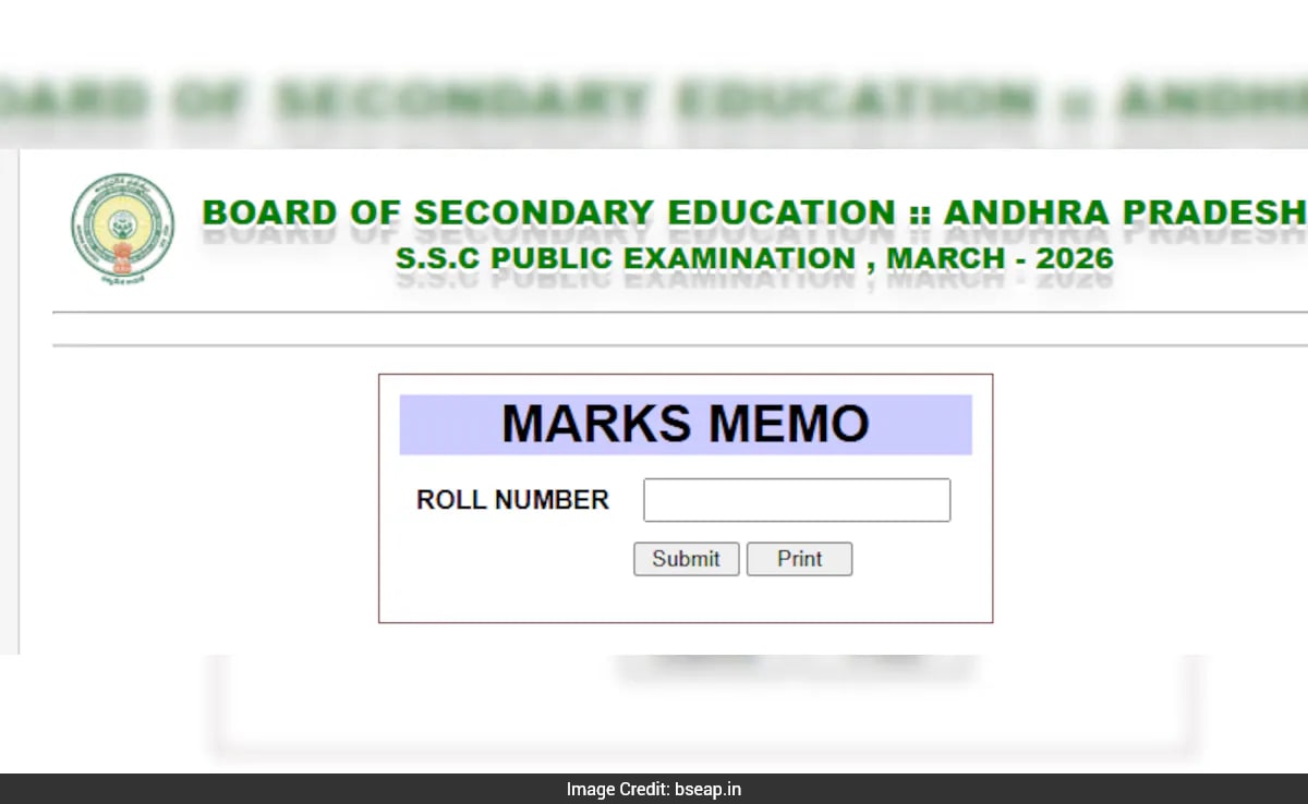 Manabadi AP SSC Result 2026 OUT: Five Ways To Download Marks Memo Directly