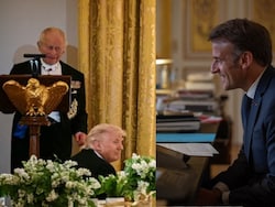 "Chic": Macron On King Charles' "You'd Be Speaking French" Jab At Trump