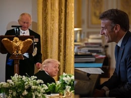 "Chic": Macron On King Charles' "You'd Be Speaking French" Jab At Trump