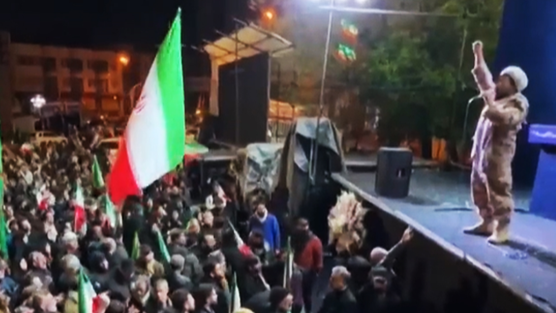 'Death To America': Anti-America Slogans In Tehran After Ceasefire