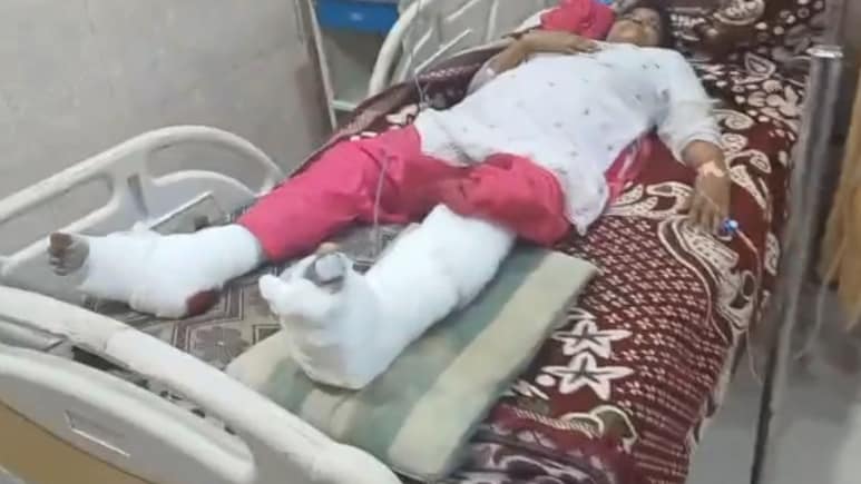 इंदौर में ओवरलोड लिफ्ट टूटकर गिरी, 12 लोग घायल; नई-नवेली दुल्हन से मिलने जा रहे थे सभी