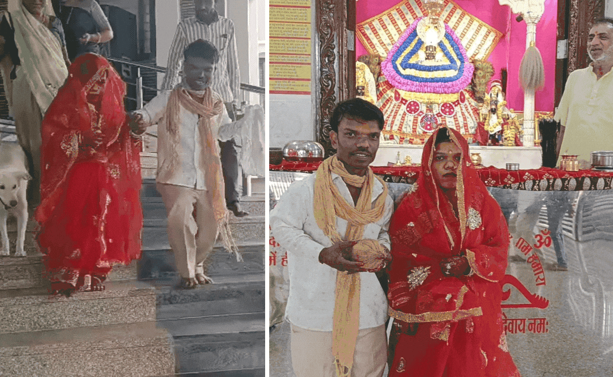 1300 KM दूर मिली मोहब्बत: फेसबुक से शुरुआत, अयोध्या में शादी…UP-MP की 3 फीट की जोड़ी की कहानी