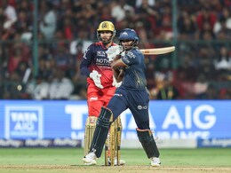 RCB vs GT LIVE Score, IPL 2026: Sai Sudharsan's 100 Powers GT To 205/3 After Final Over Drama vs RCB