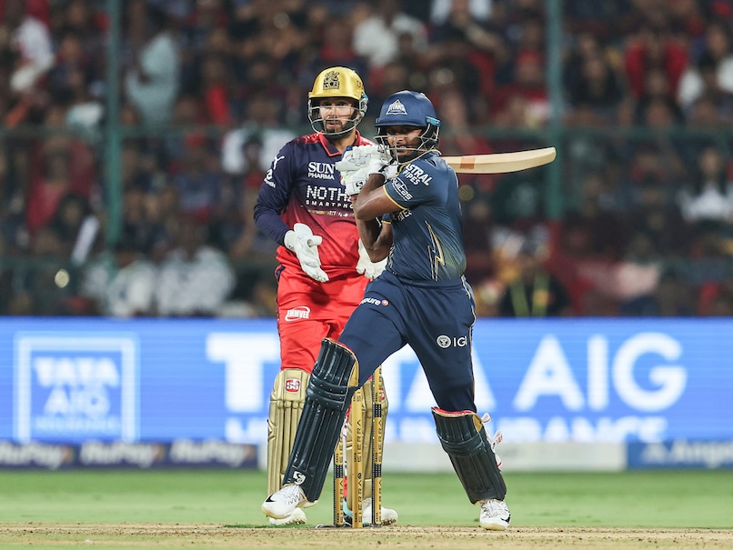 RCB vs GT LIVE Score, IPL 2026: RCB Set Unwanted Record After Sai Sudharsan's Ton Lits Up Chinnaswamy