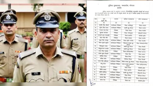 MP Inspectors Transferred: मध्य प्रदेश पुलिस विभाग में थोकबंद तबादले, 64 इंस्पेक्टर इधर-उधर, यहां देखिए पूरी लिस्ट