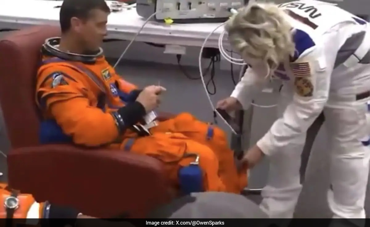 Here's Why Astronauts On Moon Mission Have iPhones Inside Their Spacesuits