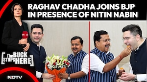 Raghav Chadha Joins BJP In Presence Of Chief Nitin Nabin