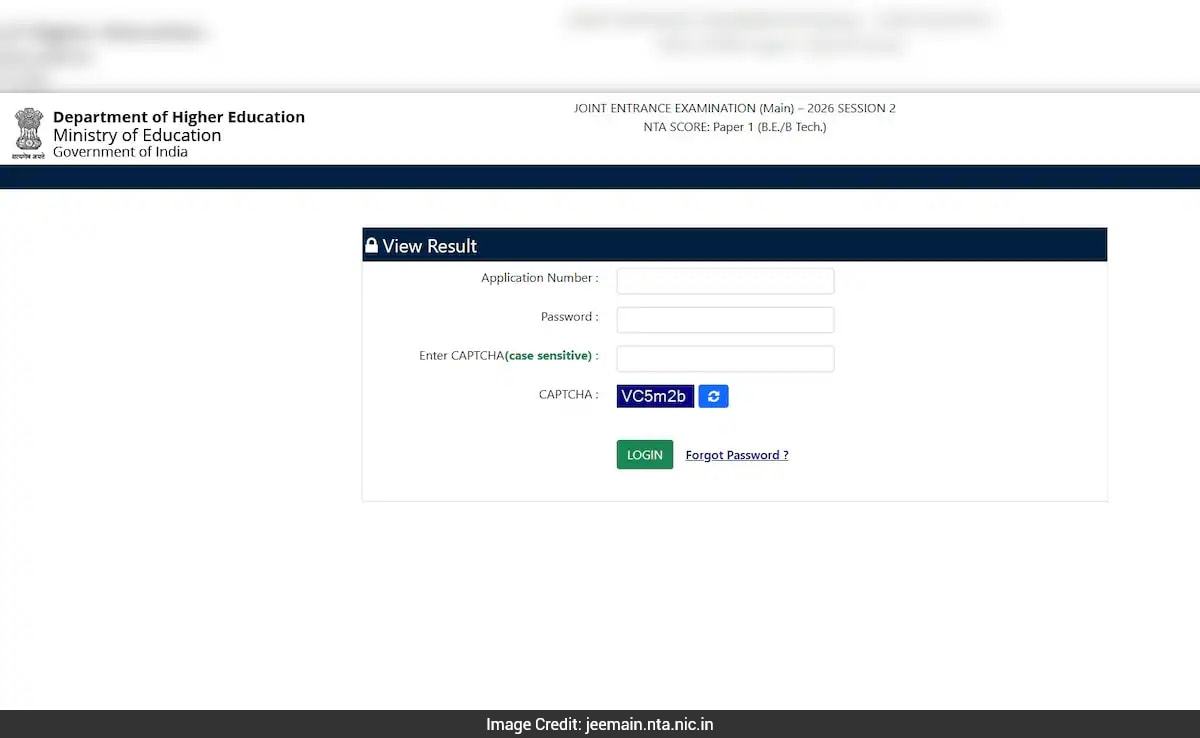 JEE Main Session 2 Result 2026 LIVE Updates: Scorecard Out, Check Toppers, Cut-Off Here