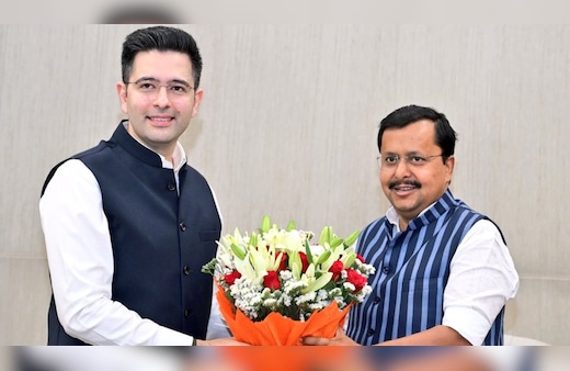 Raghav Chadha BJP News LIVE: BJP में शामिल हुए राघव चड्ढा, AAP के बागी सांसदों का नितिन नवीन ने किया स्वागत