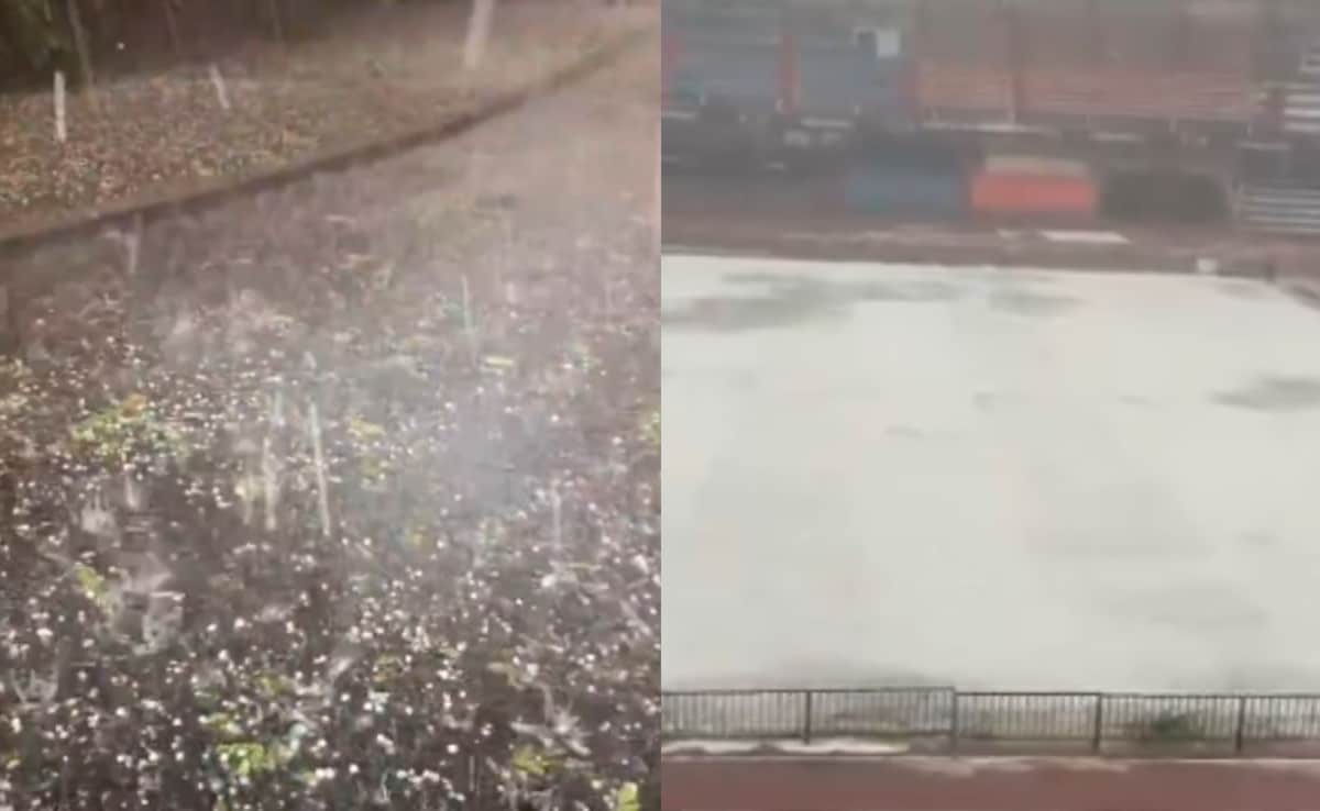 Bengaluru Gets Respite From Heat As Hailstorm, Heavy Rain Trigger Disruptions Under Orange Alert