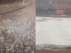 Bengaluru Gets Respite From Heat As Hailstorm, Heavy Rain Trigger Disruptions Under Orange Alert