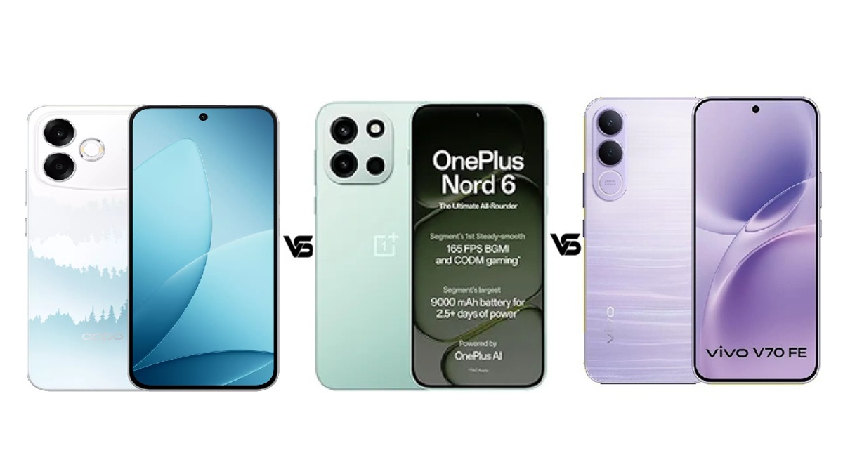 Oppo F33 Pro 5G vs OnePlus Nord 6 vs Vivo V70 FE: जानें कौन सा फोन है बेस्ट?