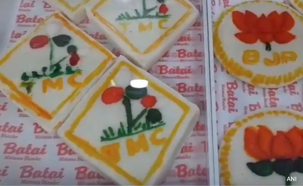 Howrah Sweetmaker Turns Bengal Election Fever Into Culinary Art