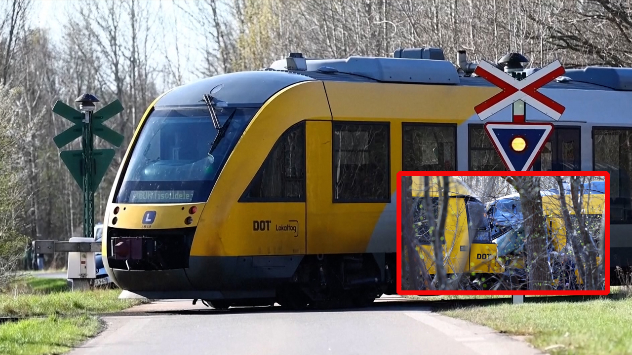 2 Trains Collide In Denmark, Leaving 5 People Critically Injured