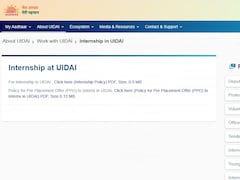 UIDAI Internship 2026: Check How To Apply, Eligibility Criteria And Stipend Details