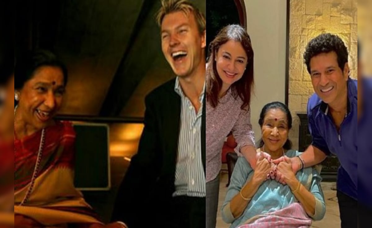 Asha Bhosle: ब्रेट ली के साथ आशा भोसले ने गाया था ये गाना, सचिन तेंदुलकर को मानती थी क्रिकेट का सबसे बड़ा कलाकार