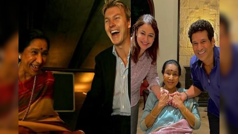 Asha Bhosle: ब्रेट ली के साथ आशा भोसले ने गाया था ये गाना, सचिन तेंदुलकर को मानती थी क्रिकेट का सबसे बड़ा कलाकार