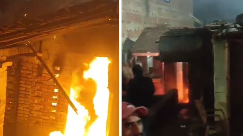 बिहार: पिता को बचाने गई बेटी आग में जिंदा जली, लाचार बाप की भी भीषण अग्निकांड में मौत