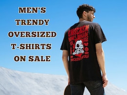 Sale के साथ आ गया शानदार बचत का सुनहरा मौका, Men's Trendy Oversized T-Shirts पर पाएं 60% तक का डिस्काउंट