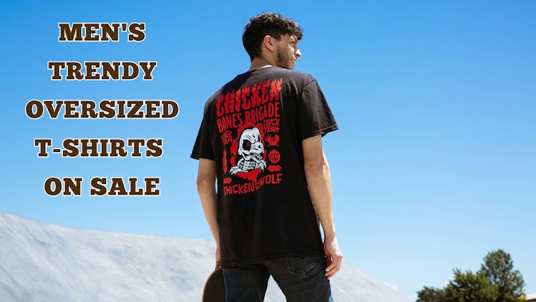 Sale के साथ आ गया शानदार बचत का सुनहरा मौका, Men's Trendy Oversized T-Shirts पर पाएं 60% तक का डिस्काउंट
