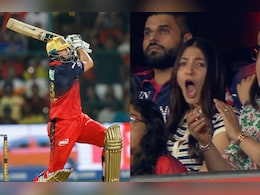 Virat Kohli And Wife Anushka Sharma Left In Awe As Tim David Unleashes Carnage vs CSK