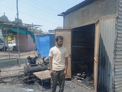 Gujarat Migrant Shop Owner Left Devastated As Life Savings Turn to Ashes