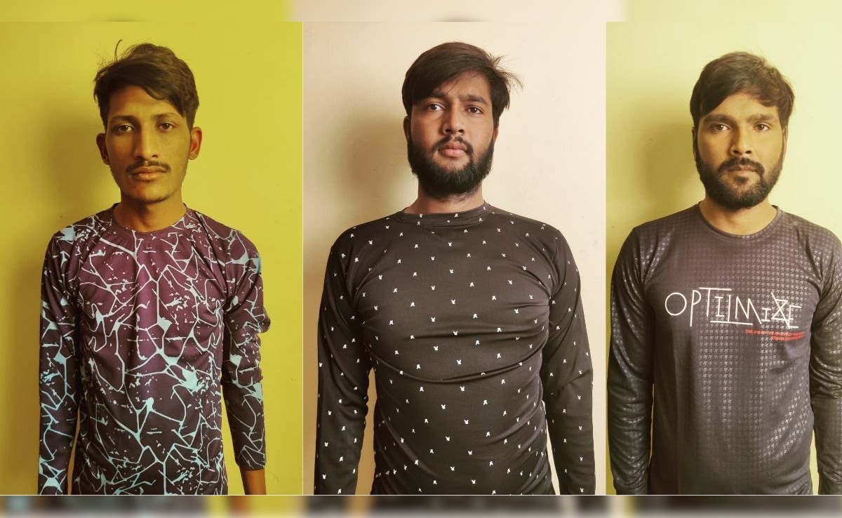 पकड़े गए तीनों आरोपी