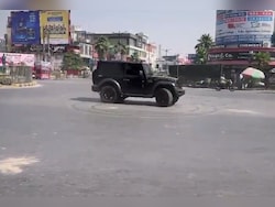 Video: UP Thar Driver's Drifting Stunt Near Police Post Gets SUV Seized