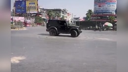 Video: UP Thar Driver's Drifting Stunt Near Police Post Gets SUV Seized