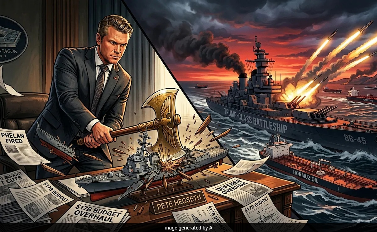 Pentagon Purge: Navy Secretary Axed. And $17 Billion Trump-Class Warship?