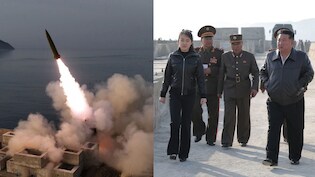 एक तो बैलिस्टिक मिसाइल, उपर से क्लस्टर बम लगा रखा! 13 साल की बेटी के साथ नॉर्थ कोरिया के तानाशाह किस तैयारी में लगे?