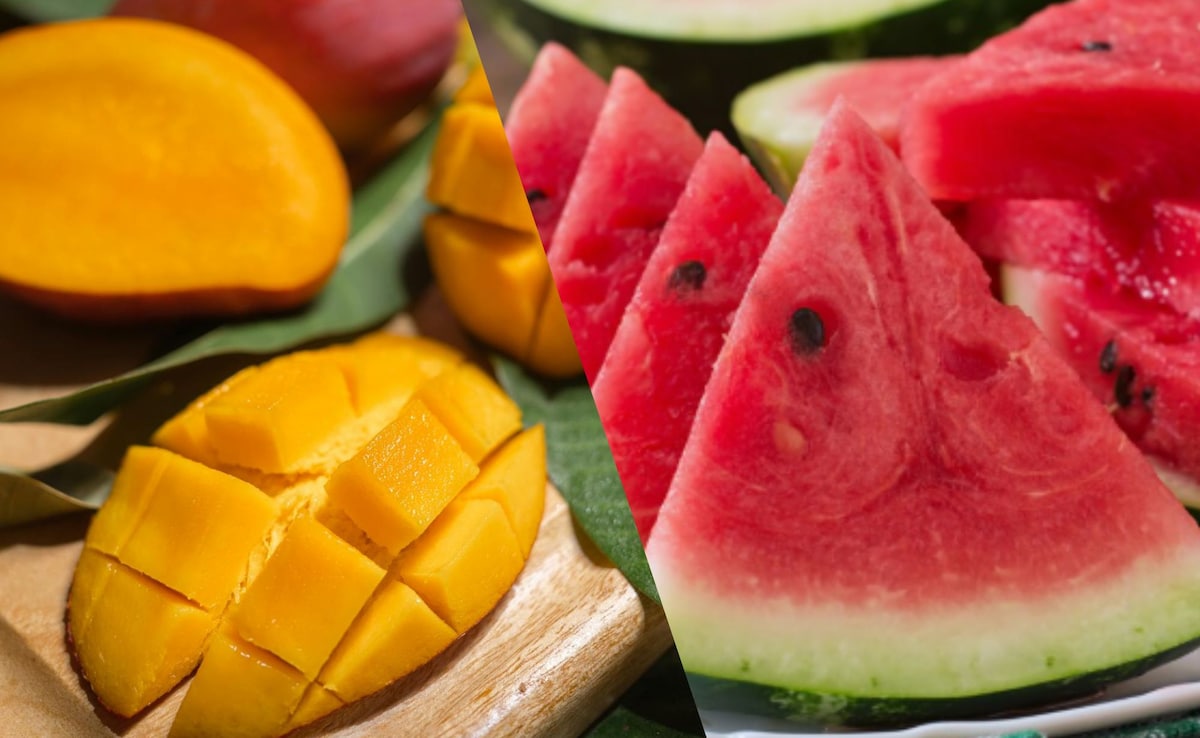 Mango and watermelon are summer fruits whose quantity needs to be controlled for a slower blood sugar spike Mango and watermelon are summer fruits whose quantity needs to be controlled for a slower blood sugar spike