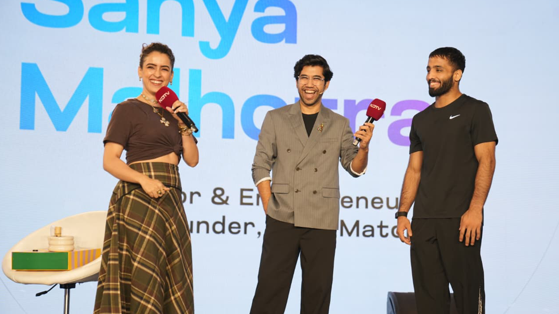 Sanya Malhotra At NDTV Yuva 2026: 'Love Diljit Dosanjh's Music, Never Thought Would Get To Work With Him'