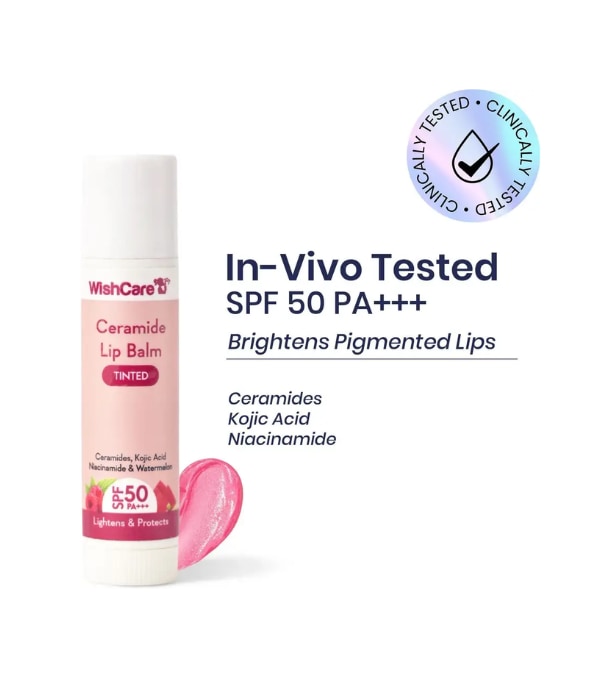 Click here to buy: WishCare Tinted Lip Balm for Women