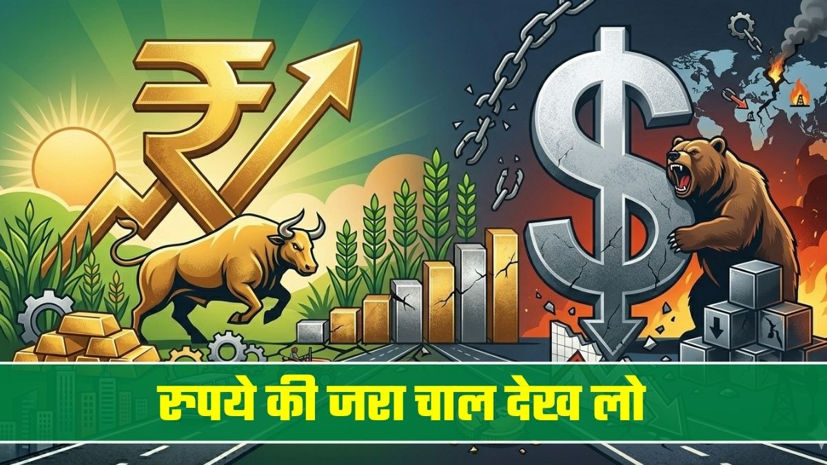 Rupee-Dollar Update: रुपया 50 पैसे उछला, डॉलर के मुकाबले 92.56 पर पहुंचा, इधर कच्&zwj;चा तेल भी गिरा, लगा लोअर सर्किट